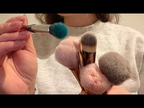 ASMR doing your makeup 💄🎀 from skincare to full makeup🥰 realistic 💆‍♀️ no talking 