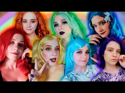 АСМР РАДУЖНЫЕ ТРИГГЕРЫ 🌈 | ASMR RAINBOW TRIGGERS 🌈