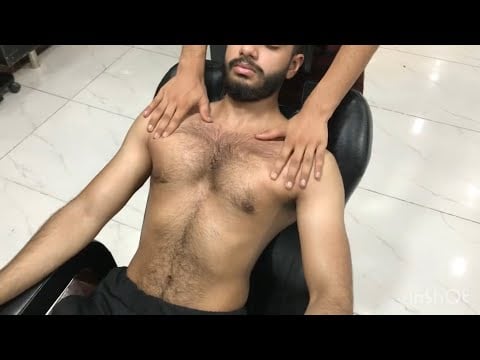 ASMR Chest And Belly Massage For Deep Relaxation and Calmness 💈