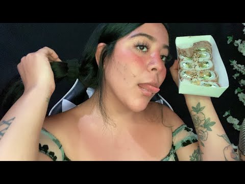 ASMR | COMIENDO SUSHI 🔥