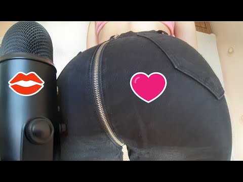 #Sexy ASMR 🔞   Aggressive Jean Scratching no talking 😜