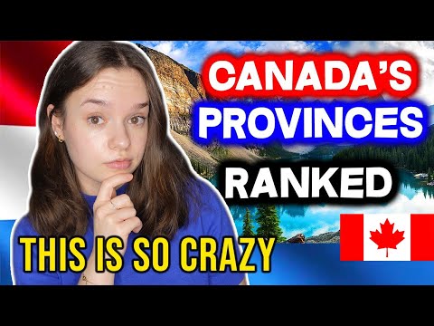 European Reacts to the BEST & WORST Canadian Provinces 🇨🇦