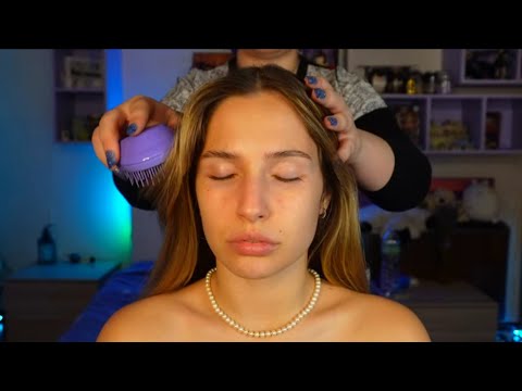 ASMR ITA🔥✨Si è rilassata tantissimo😴(Pampering)