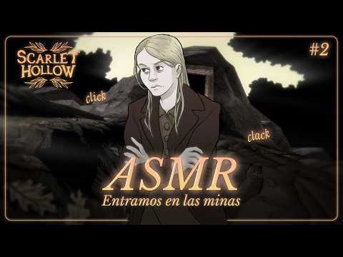 ASMR ✧ ¿Qué se esconde en las minas? 🖤 Scarlet Hollow [Episodio 2]