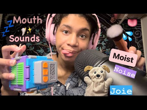 ASMR - Moist Mouth Sounds