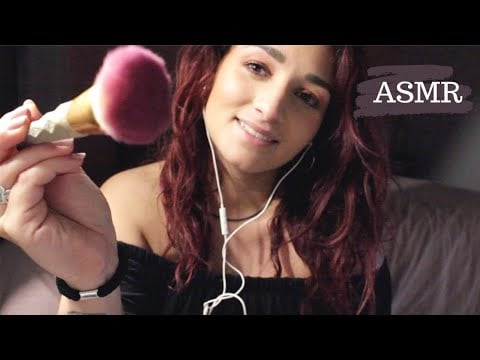 ASMR FRANÇAIS : ROLEPLAY - UNE AMIE PREND SOIN DE TOI (Face Brushing, Skincare...)