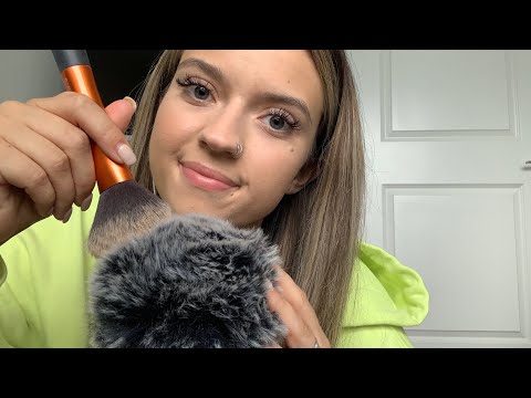 ASMR| FLUFFY MIC SCRATCHING AND MIC BRUSHING