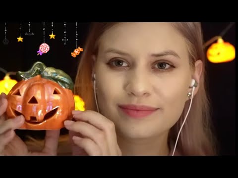 4k asmr Halloween 🎃 history time en #asmrenespañol ✨