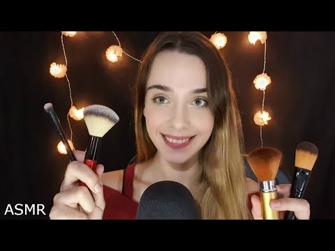 [ASMR] Gentle Mic Brushing & Soft Spoken Rambling/ Trigger Words