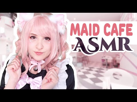 ASMR Roleplay - "Welcome home, Master!"~ Flirty Maid in Maid Café - ASMR Neko