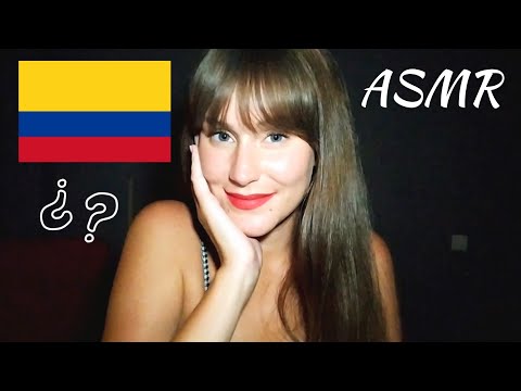 ASMS🎧 ADIVINANDO PALABRAS COLOMBIANAS🇨🇴 Palabras DETONANTES (con muchos susurros) - ASMR ESPAÑOL