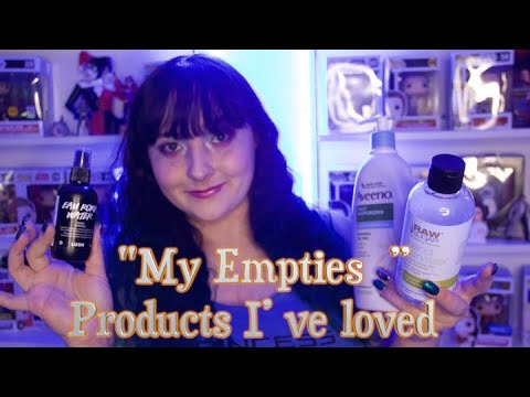 "My Empties” Products I’ve loved [ASMR] Soft Spoken & Tapping