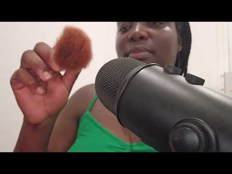 Doing Asmr Until I Fall Asleep| Nature Sounds with Mic Brushing| Ear to Ear
