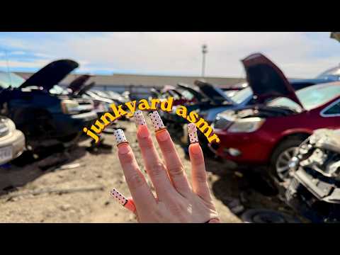 junkyard lofi asmr for extreme tingles - tapping tour