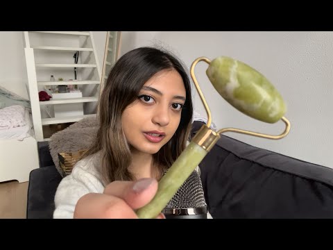 Rahatlatıcı cilt bakımı 🌝🧼 | Türkçe ASMR