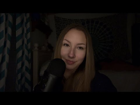 ASMR repeating popular trigger words for sleep🕯️(tingly whispers and mouth sounds)