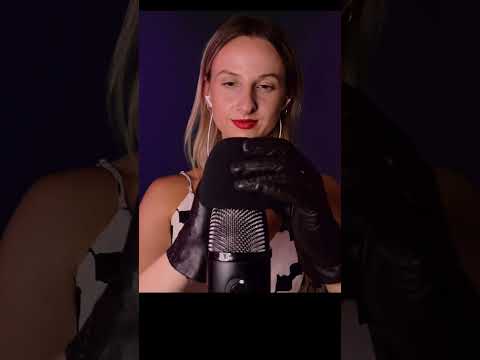 ASMR | Mic Pumping with Leather Gloves 💖