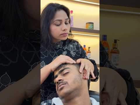 ASMR Barber Mishka Ear Massage #asmr #thebarbersarms #headmassage #haircut