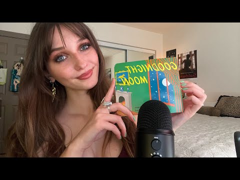 ASMR Reading You To Sleep (Whispers, Book Tapping)