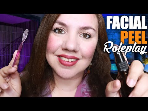 ASMR Gentle Facial Peel Roleplay