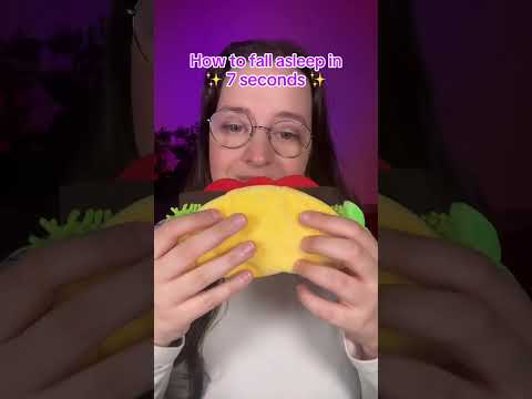 How to fall asleep in 7 seconds #asmr #asmrsounds #asmrrelax #asmrtingles #asmrsleep #relax