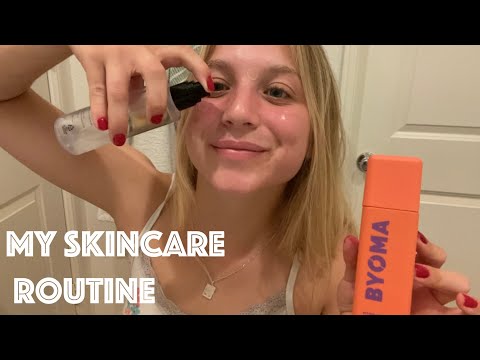 ASMR: My Night Time Skincare Routine (like we're on FaceTime)😴🧴
