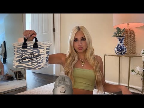 ASMR Italy Haul ☀️ Tapping, Scratching, Whispering