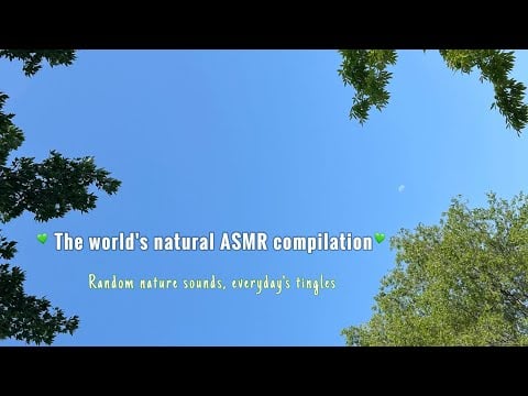ASMR everyday's sounds ♡
