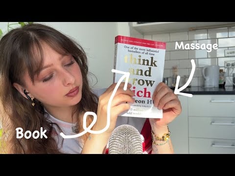 ASMR | Giving My Books a Massage📕 