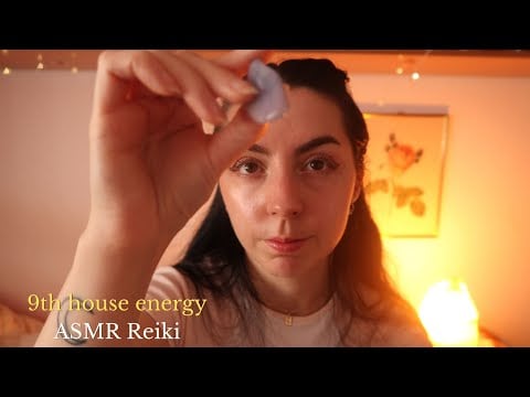 ASMR Reiki | 9th house energy | expressing yourself | study help | connection with spirituality