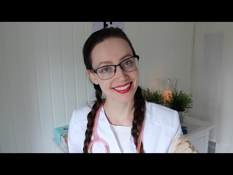 ASMR Whisper Doctor Cranial Nerve Examination Role Play