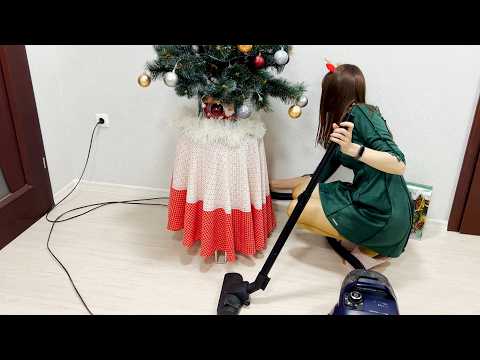 🎄✨Decorating a Christmas Tree & ASMR Cleaning | Holiday Magic with Bosch