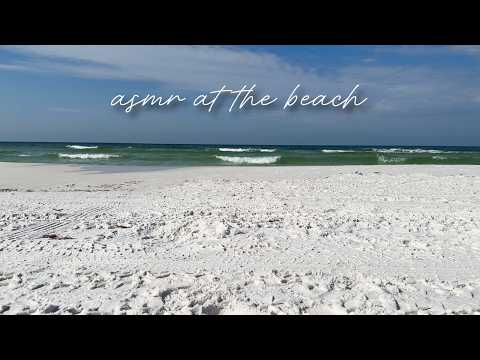 ASMR At the Beach 🌊 Pure Ambient Beach Sounds 🏖️