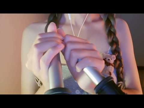 ASMR 🤫 No Talking 👆 Finger Triggers 🎙️ Mic Scratching 💅 Nail Knocking 💤 Sleep Tingles ✨