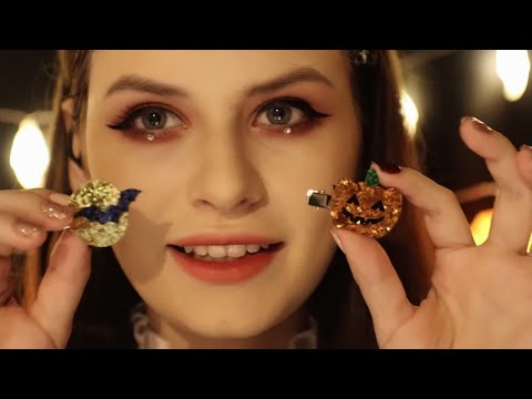 asmr Halloween 🎃 te maquillo para Halloween 👻 #asmrenespañol
