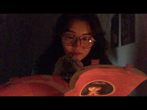 ASMR reading poems (breathy whispers, kinda inaudible lol)