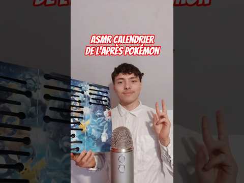 asmr calendrier de l'après Pokémon
