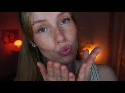ASMR mouth sounds & hand movements for sleep