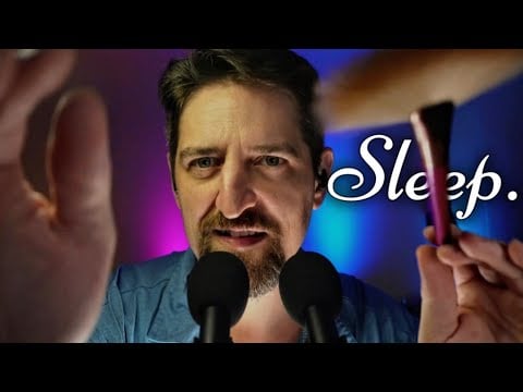 ASMR 😵‍💫 Hypnotizing Face Touching to #SLEEP  (Ear to Ear Mouth Sounds)