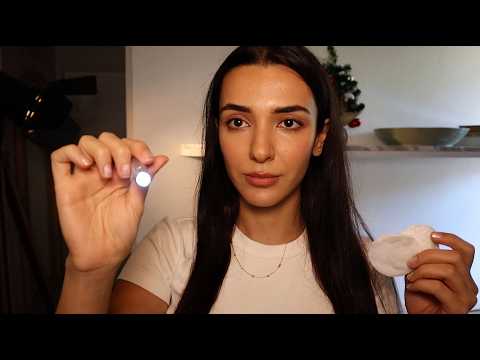 ASMR Relaxing Dermatology Visit | Close-Up Skin Check & Microneedling Treatment