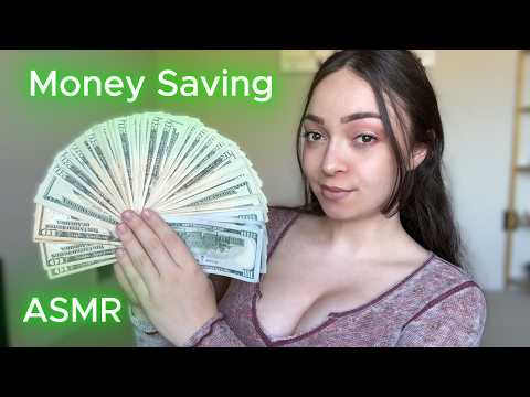 ASMR Money Sounds | Minimalist Saving Tips | Whispered Talk-Through