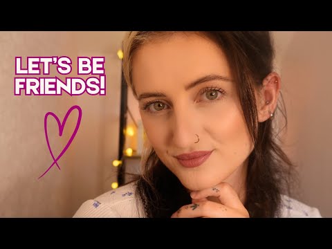 If you're struggling with loneliness, watch this... ASMR friendship request