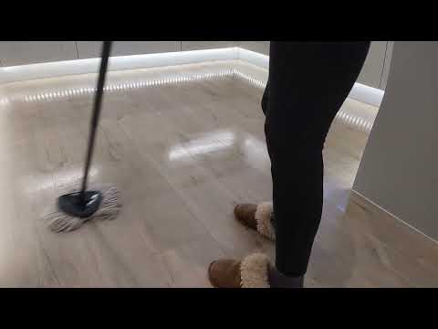 ASMR Household Cleaning Mopping The Floor