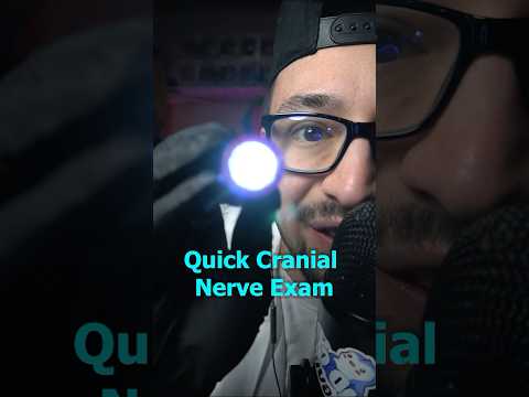 Quick Cranial Nerve Exam ASMR | Fast ASMR | Aggressive ASMR