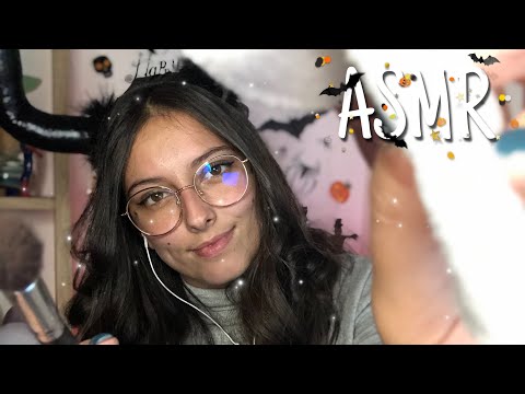 [ASMR FR] UNE AMIE TE MAQUILLE (RP spécial Halloween) 🎃