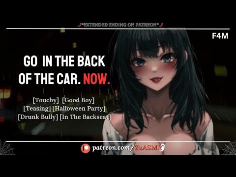 drunk tsundere bully accidentally calls you baby 🫣 |F4M| spicy| touchy| willing |halloween | ASMR rp