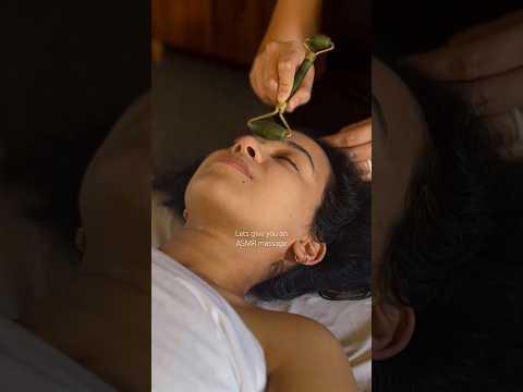 Super Satisfying ASMR Scalp and Face Massage #asmr #brushingsounds #relax
