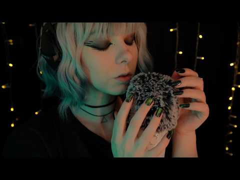 ASMR | clicky Whispering in the Rain - close up, cupped ramble