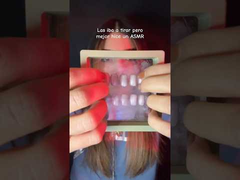 ASMR TAPPING EN LA CAMARA 💅🏼 #asmr #relax #tingles #satisfying