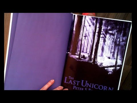 The Last Unicorn - Part 1 - Comic Book Reading (ASMR)